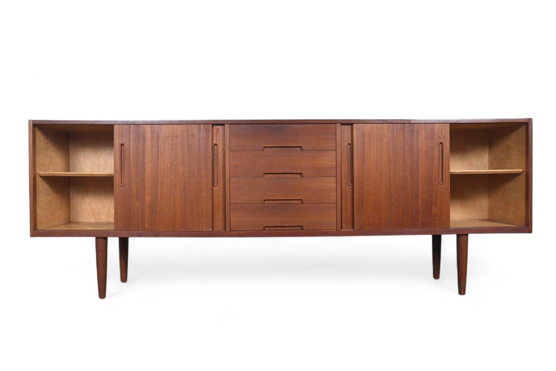 Mid-Century Modern Nils Jonsson 'Gigant' Credenza in Teak For Sale