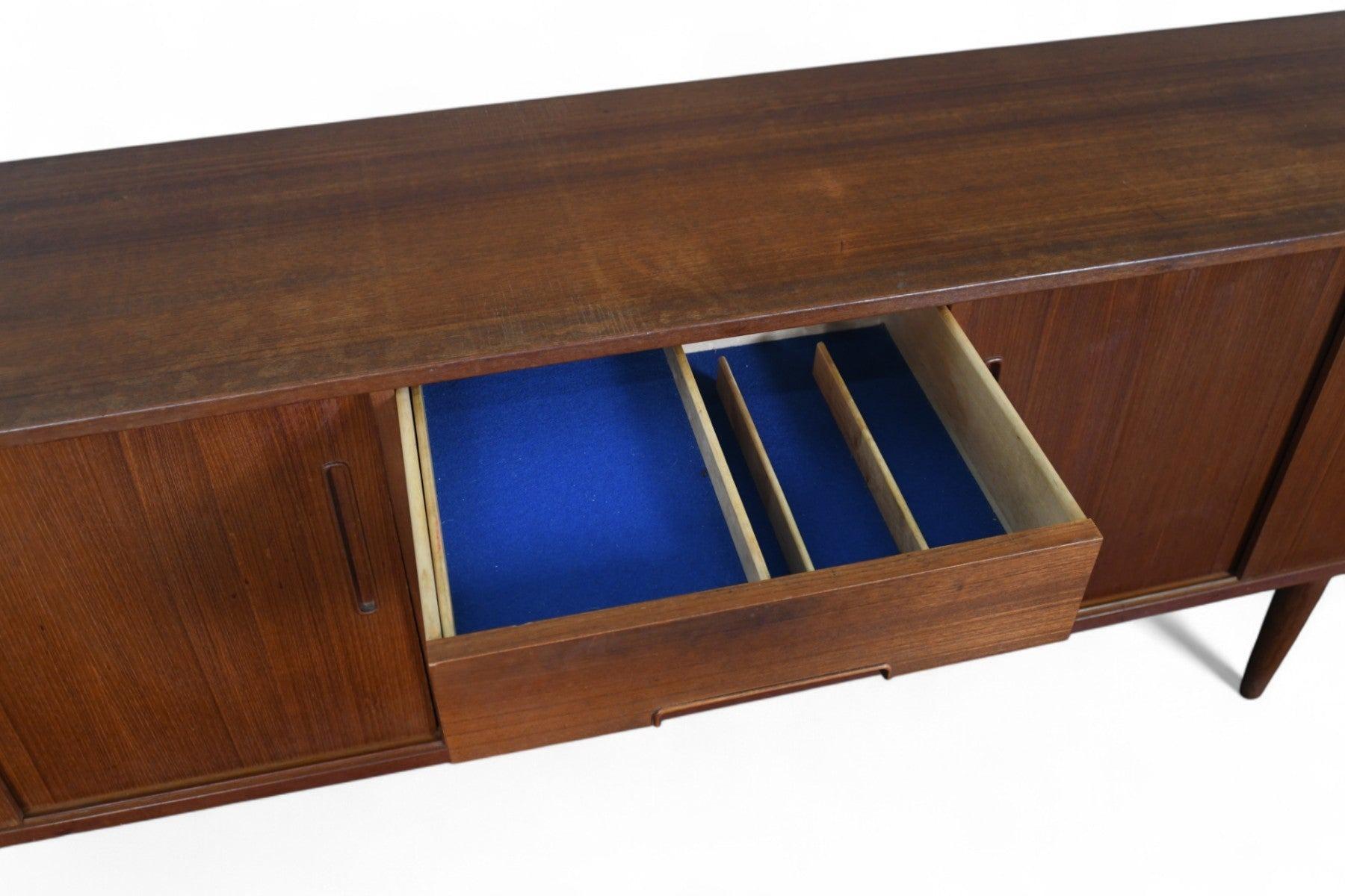 20th Century Nils Jonsson 'Gigant' Credenza in Teak For Sale