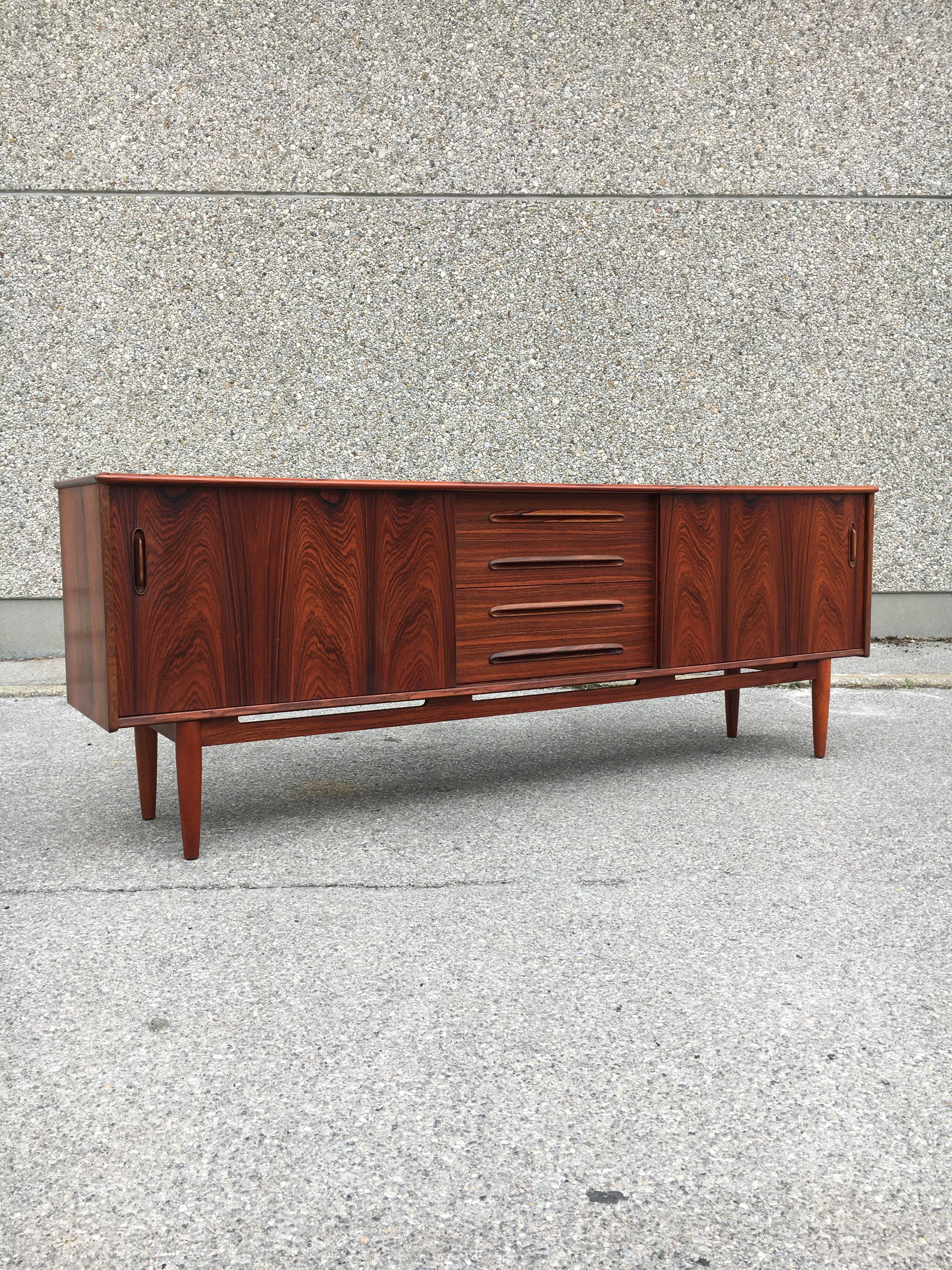 Mid-20th Century Nils Jonsson Sideboard Model Cortina, Troeds, Sweden, 1960s For Sale