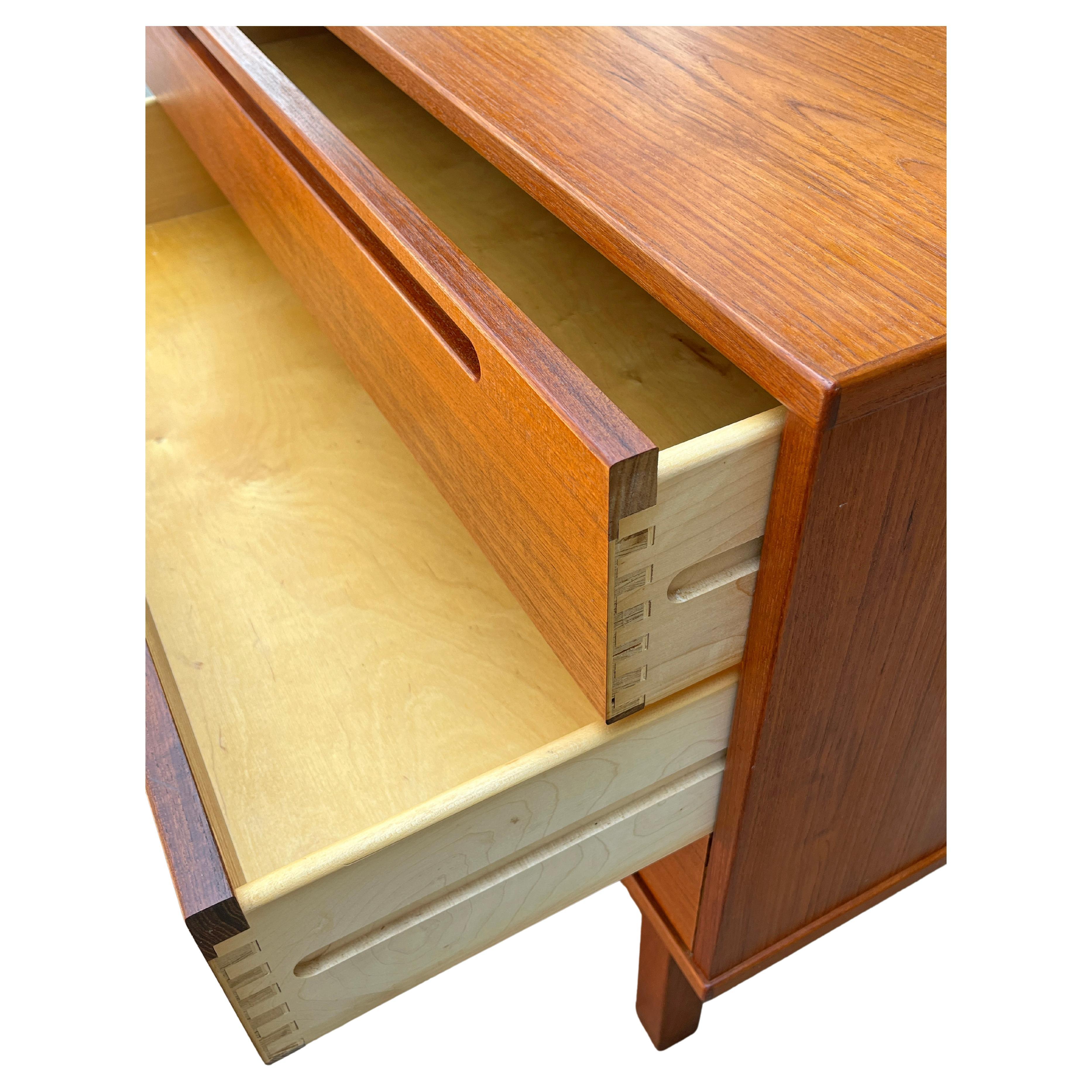 Nils Jonsson Teak Chest of Drawers 6