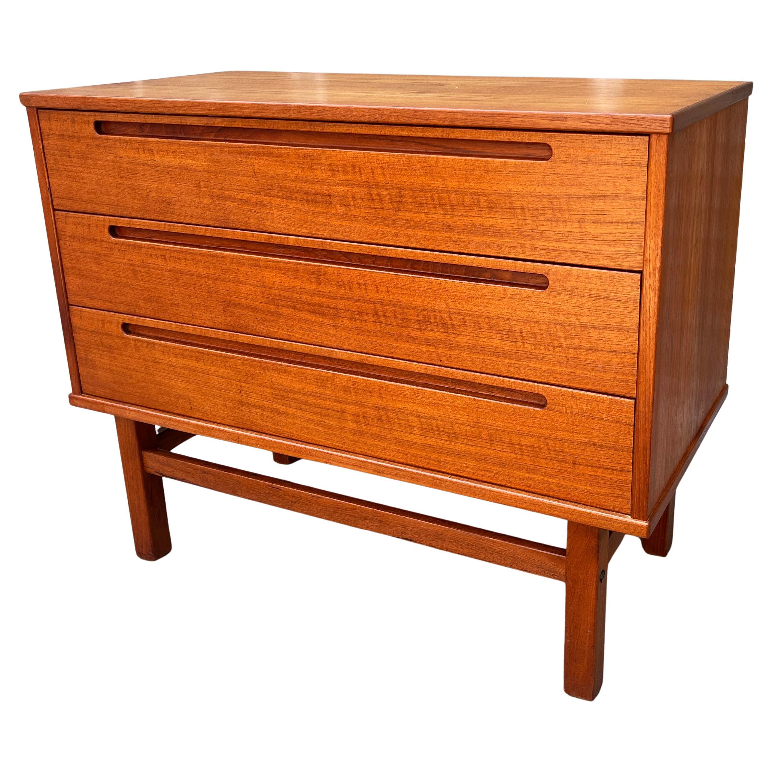 Mid-Century Modern Nils Jonsson Teak Chest of Drawers