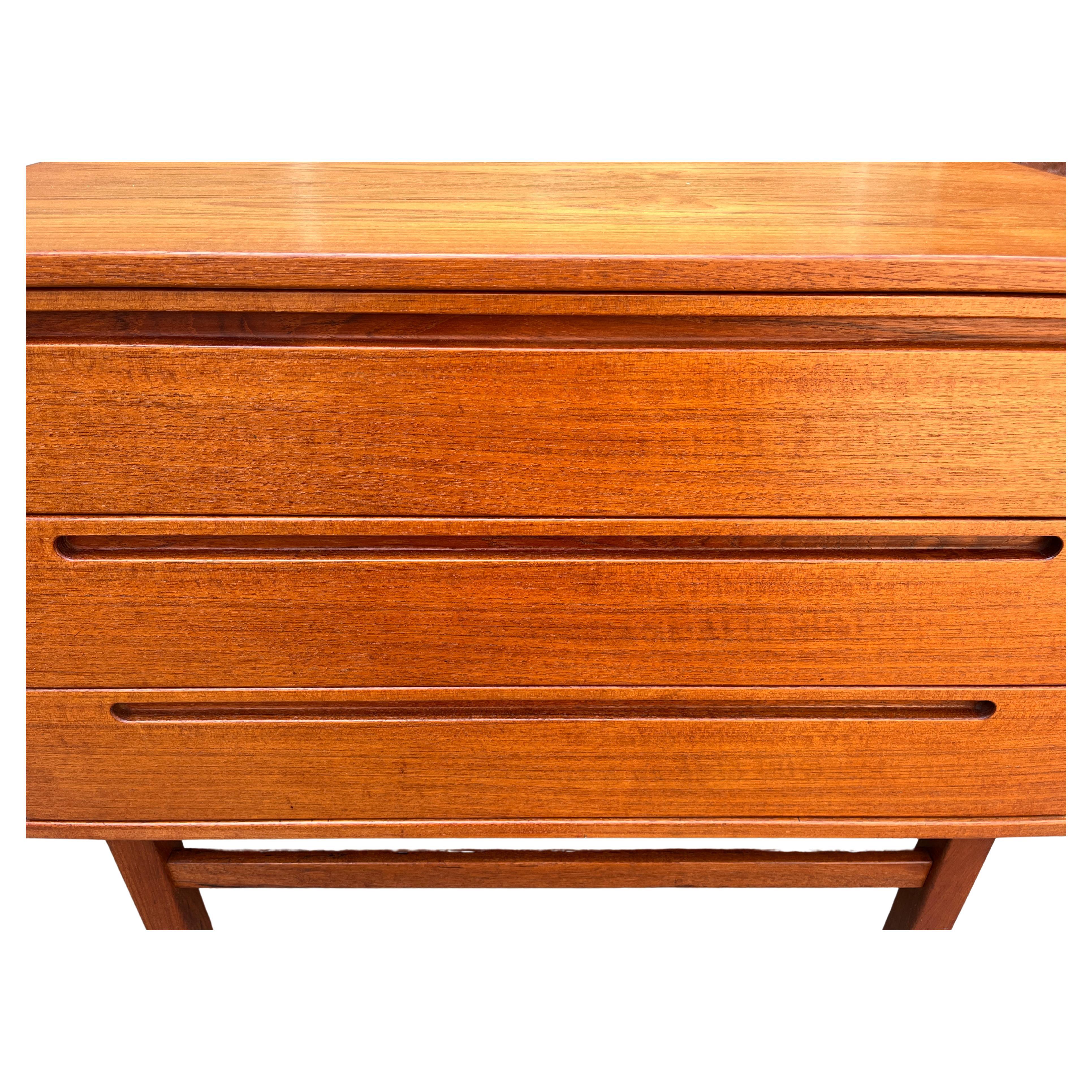 Mid-20th Century Nils Jonsson Teak Chest of Drawers