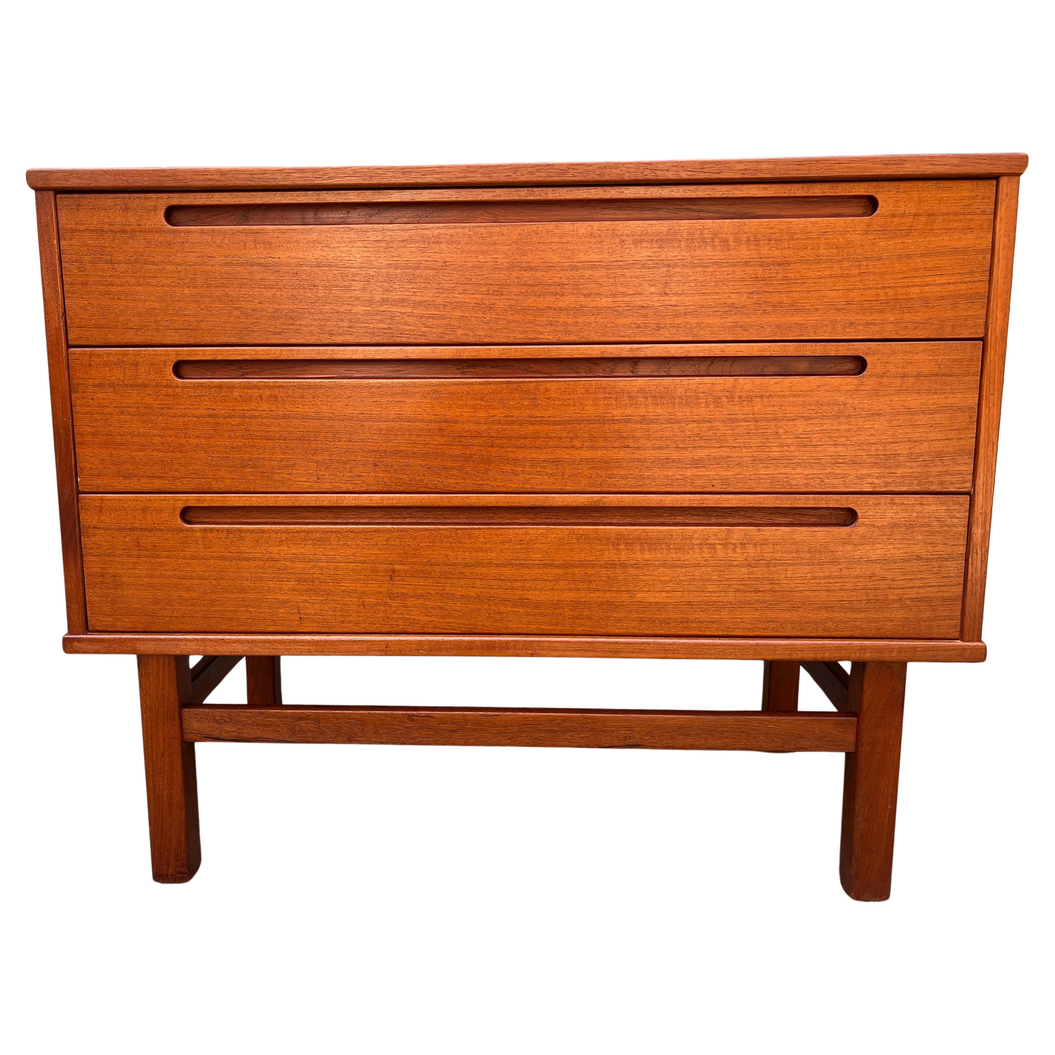 Wood Nils Jonsson Teak Chest of Drawers