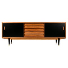 Buffet en teck de Nils Jonsson pour P.S. Heggen, Scandinavian Modern, années 1960