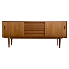 Nils Jonsson 'Trio'' Teak Credenza for Hugo Troeds, Sweden
