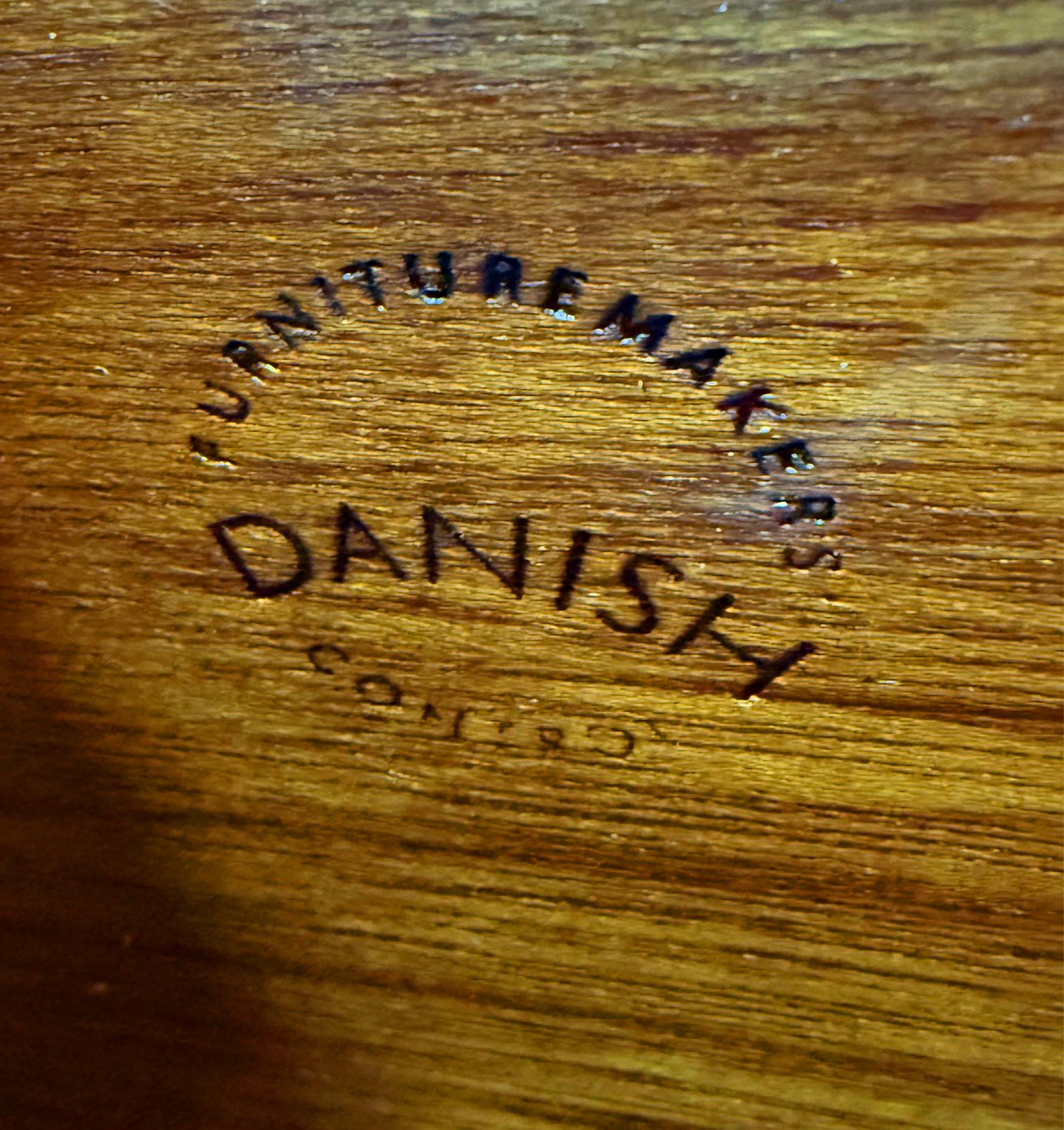 Nils Jonsson Vintage Danish Modern Teak Schrank, Palisander Enden im Angebot 3