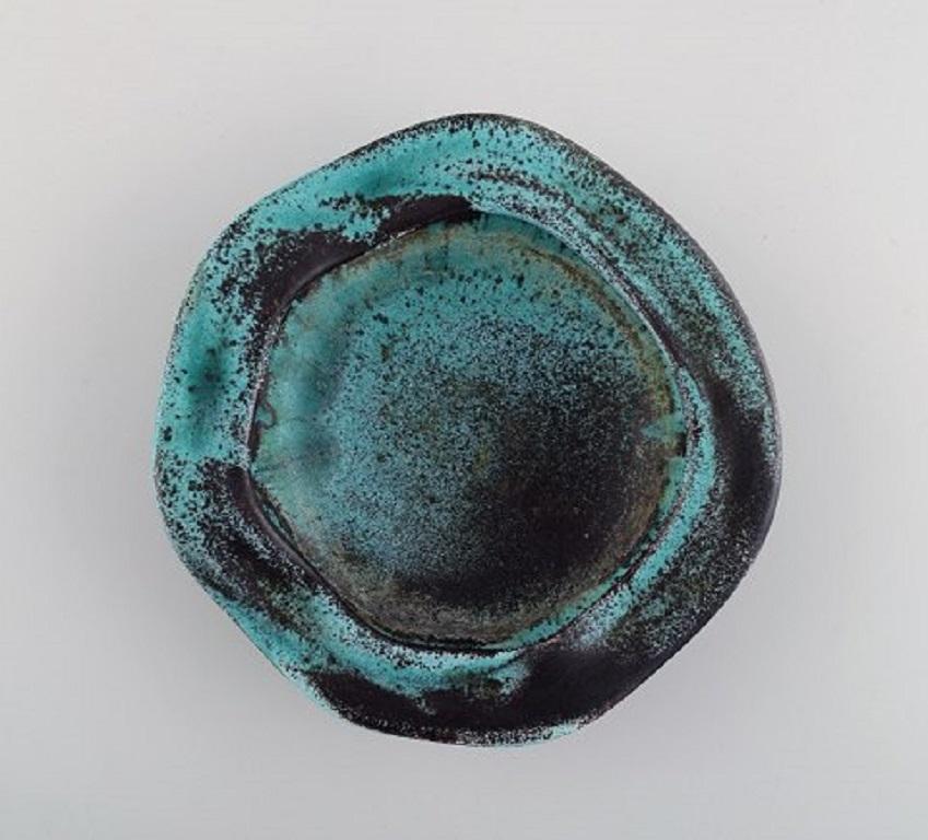 Danish Nils Kähler for Kähler, Bowl in Glazed Ceramics, 1960's For Sale