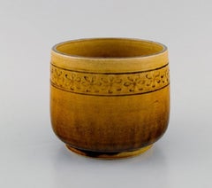 Nils Kähler for Kähler,  Flowerpot in Glazed Stoneware, 1960s