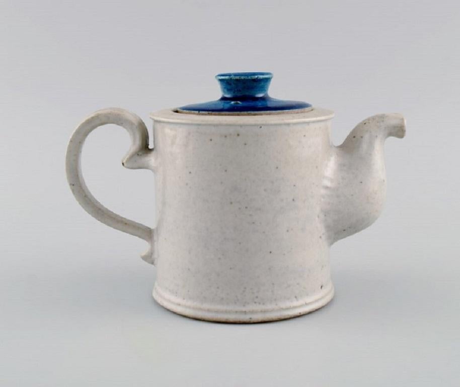 Scandinavian Modern Nils Kähler for Kähler, Teapot in Glazed Ceramics, 1960s