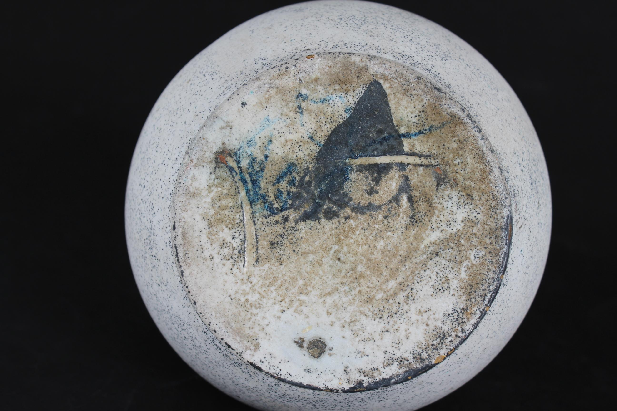 XX secolo Vaso a forma di balaustro di Nils Kähler con smalto grigio cenere opaco, HAK, Danimarca, anni '40 in vendita