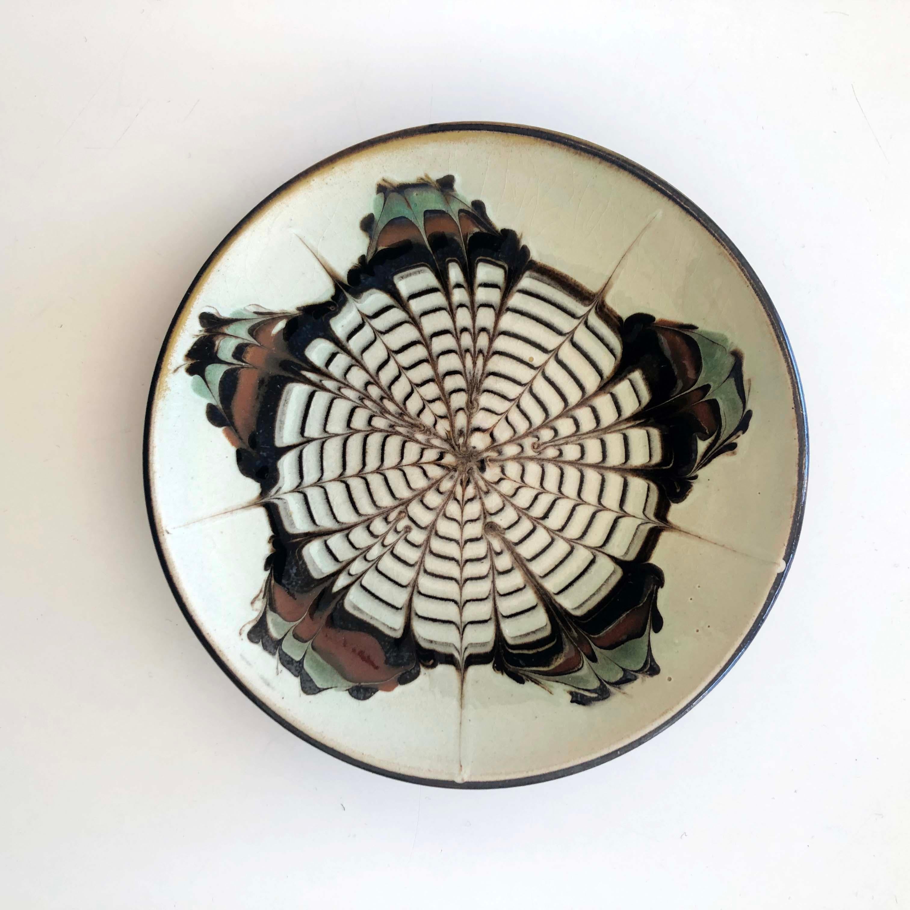 Danish Nils Kähler Decorative Plates for HAK, Set of 4