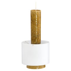 Nils Kahler rare pendant light ceramic Herman A. Kähler, Denmark, 1960