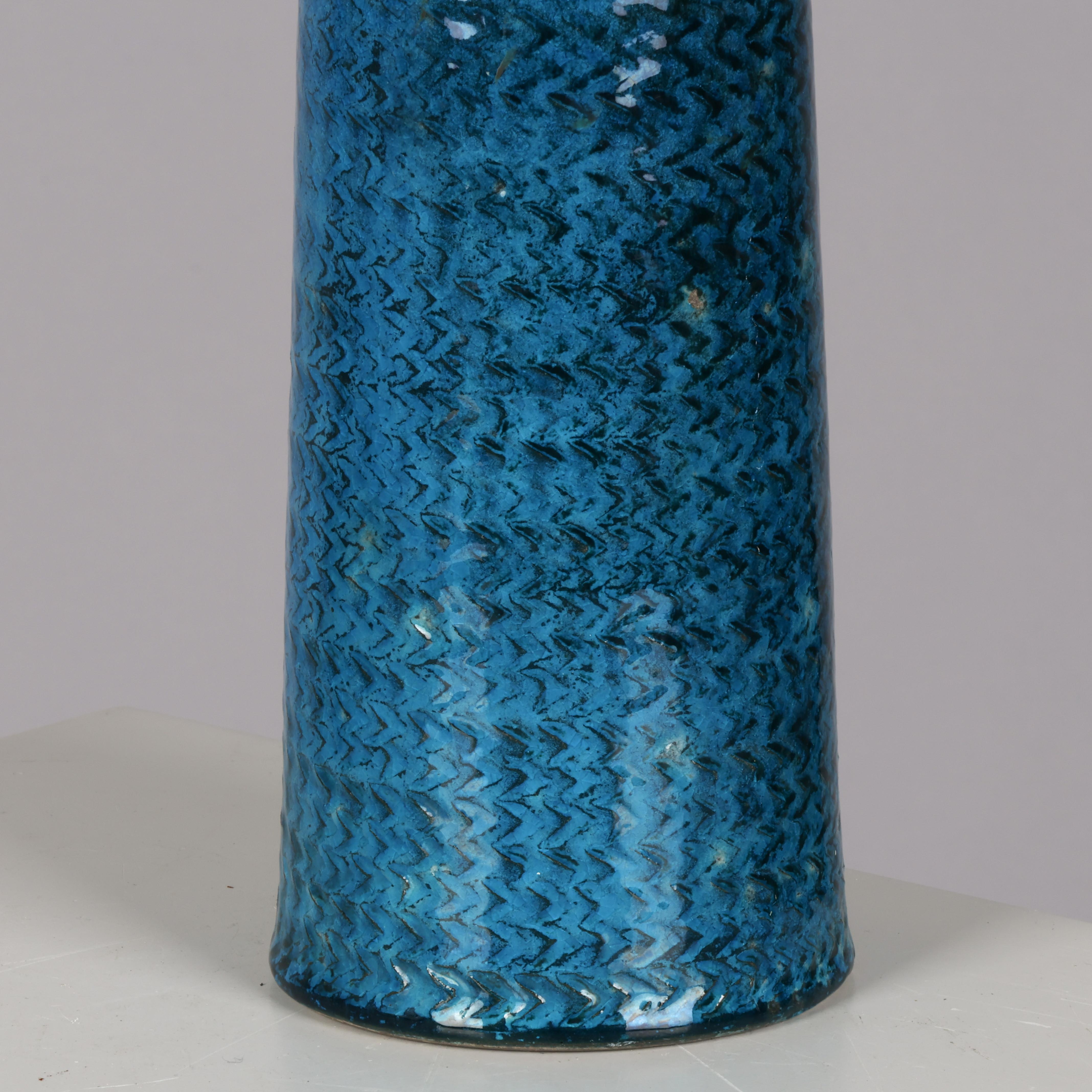 Mid-Century Modern Lampe de table Nils Kahler en céramique Herman A. Kähler, Danemark, 1960 signée en vente