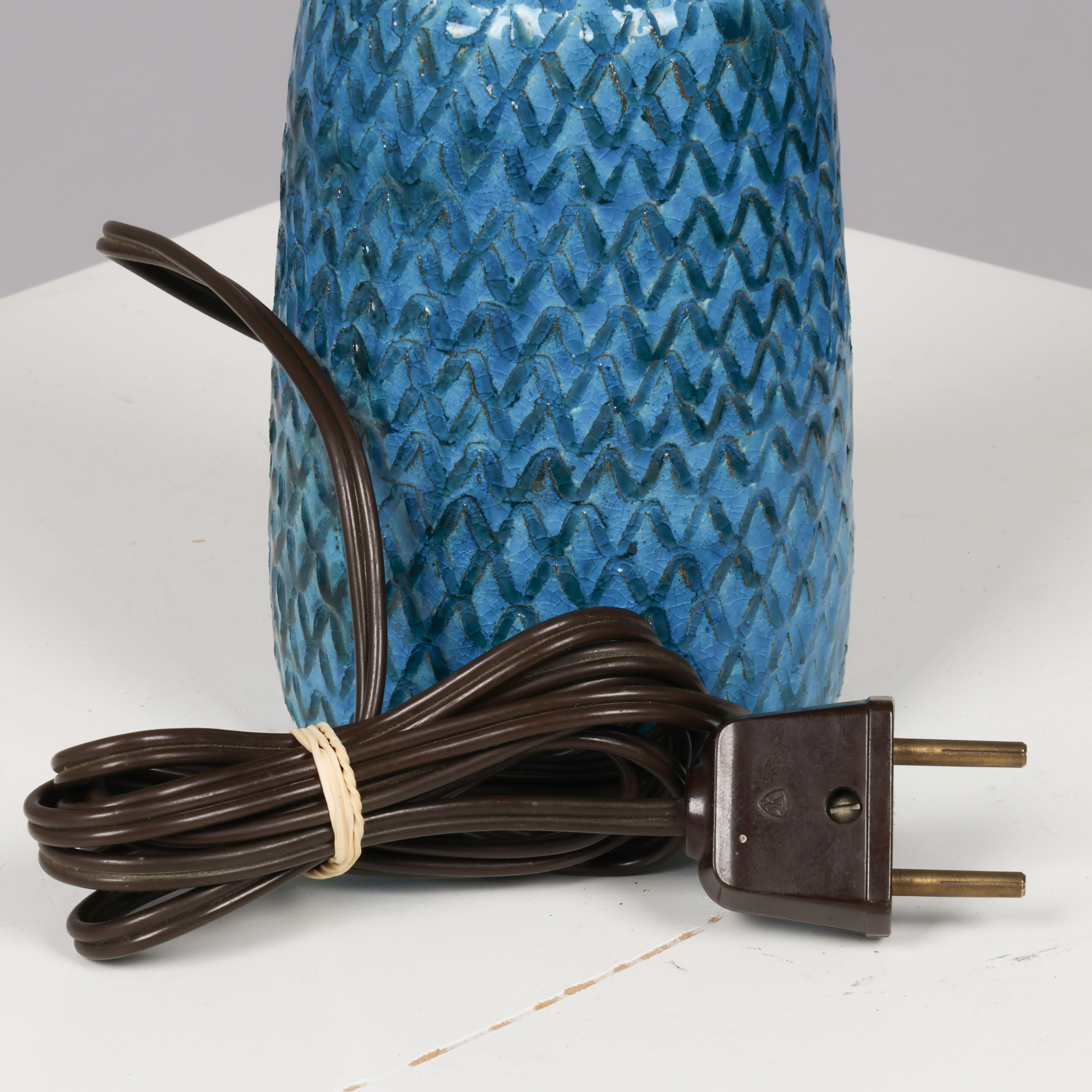 Danois Lampe de table Nils Kahler en céramique Herman A. Kähler, Danemark, 1960 signée en vente