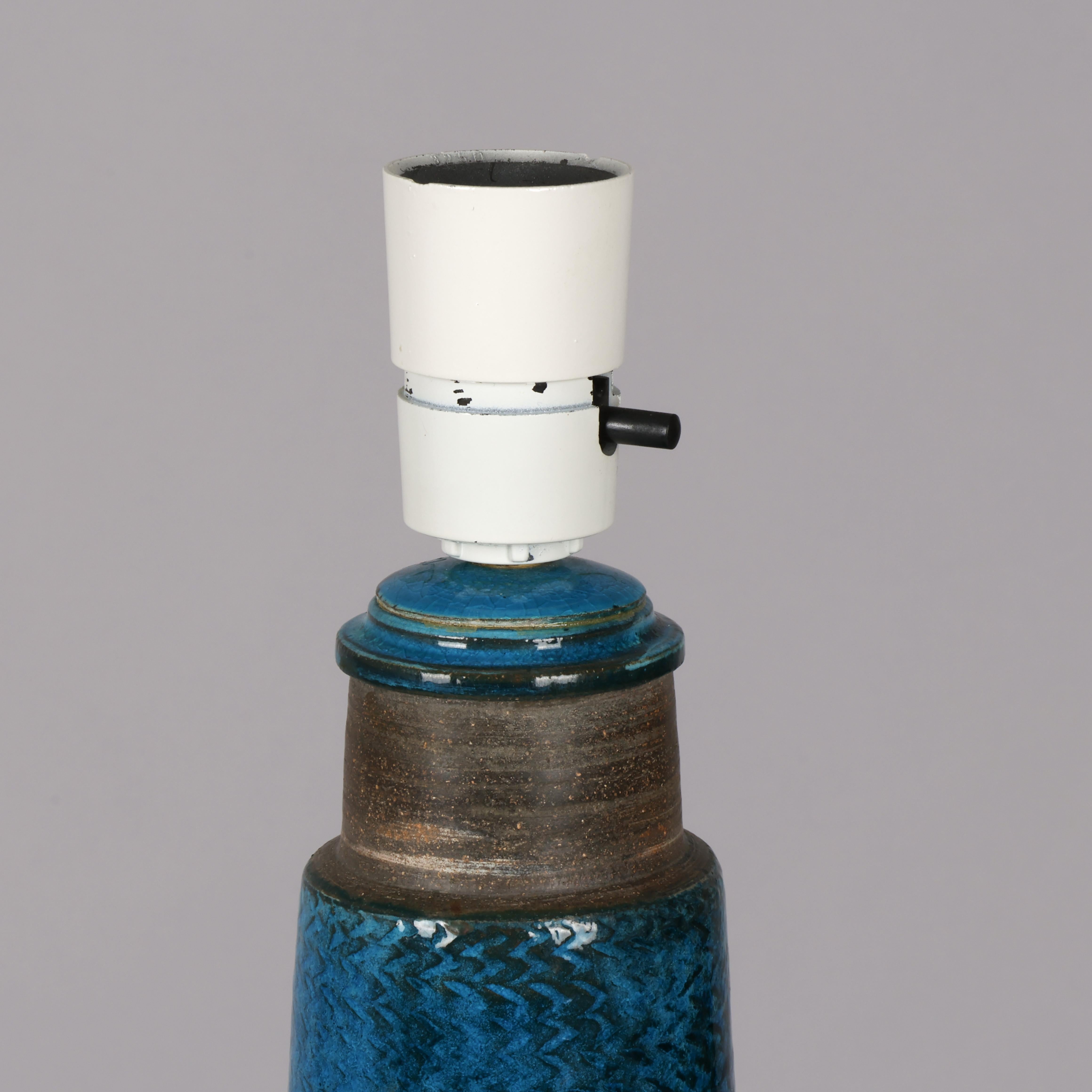 20ième siècle Lampe de table Nils Kahler en céramique Herman A. Kähler, Danemark, 1960 signée en vente