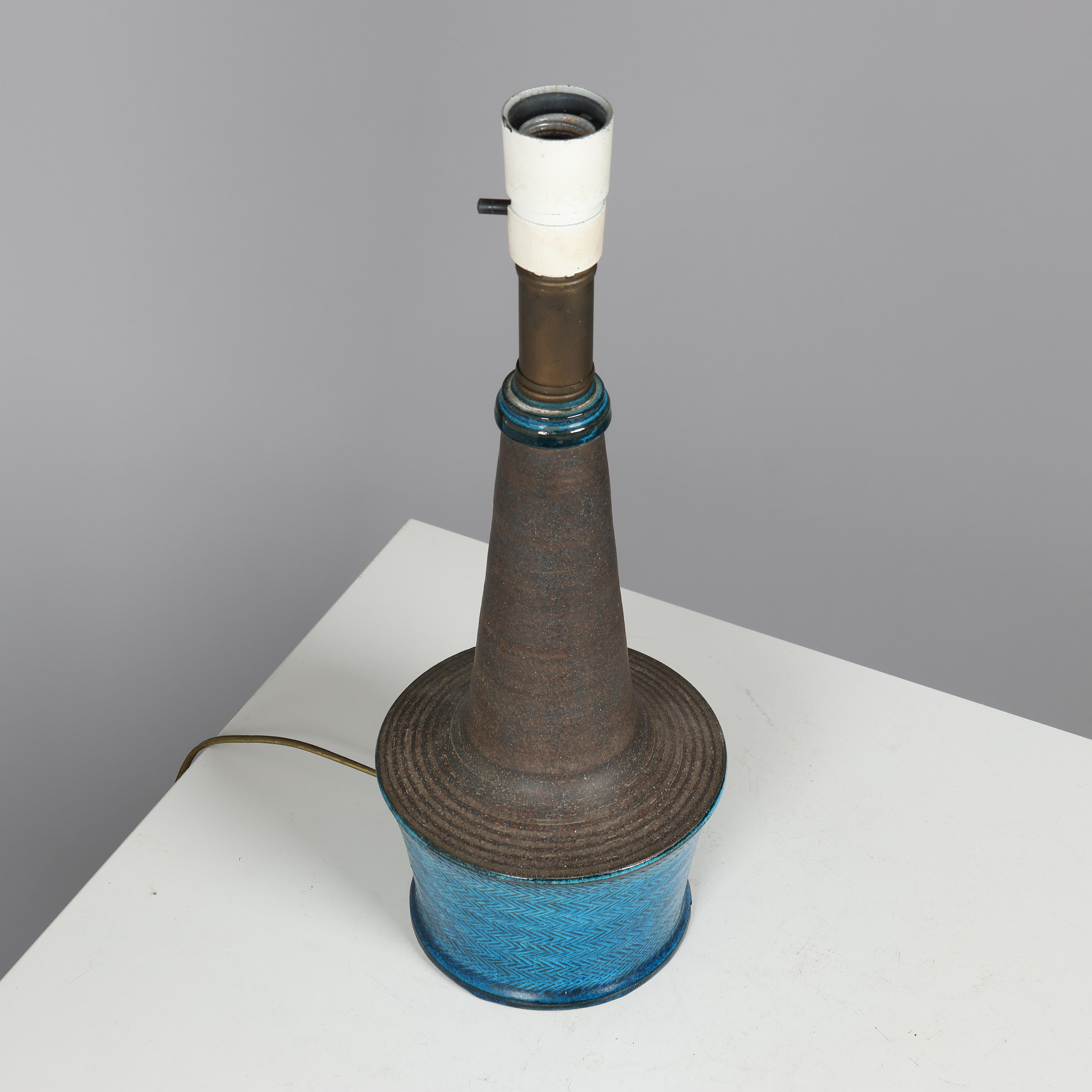 Nils  Kahler table lamp made in Næstved, Denmark 1960 For Sale 2