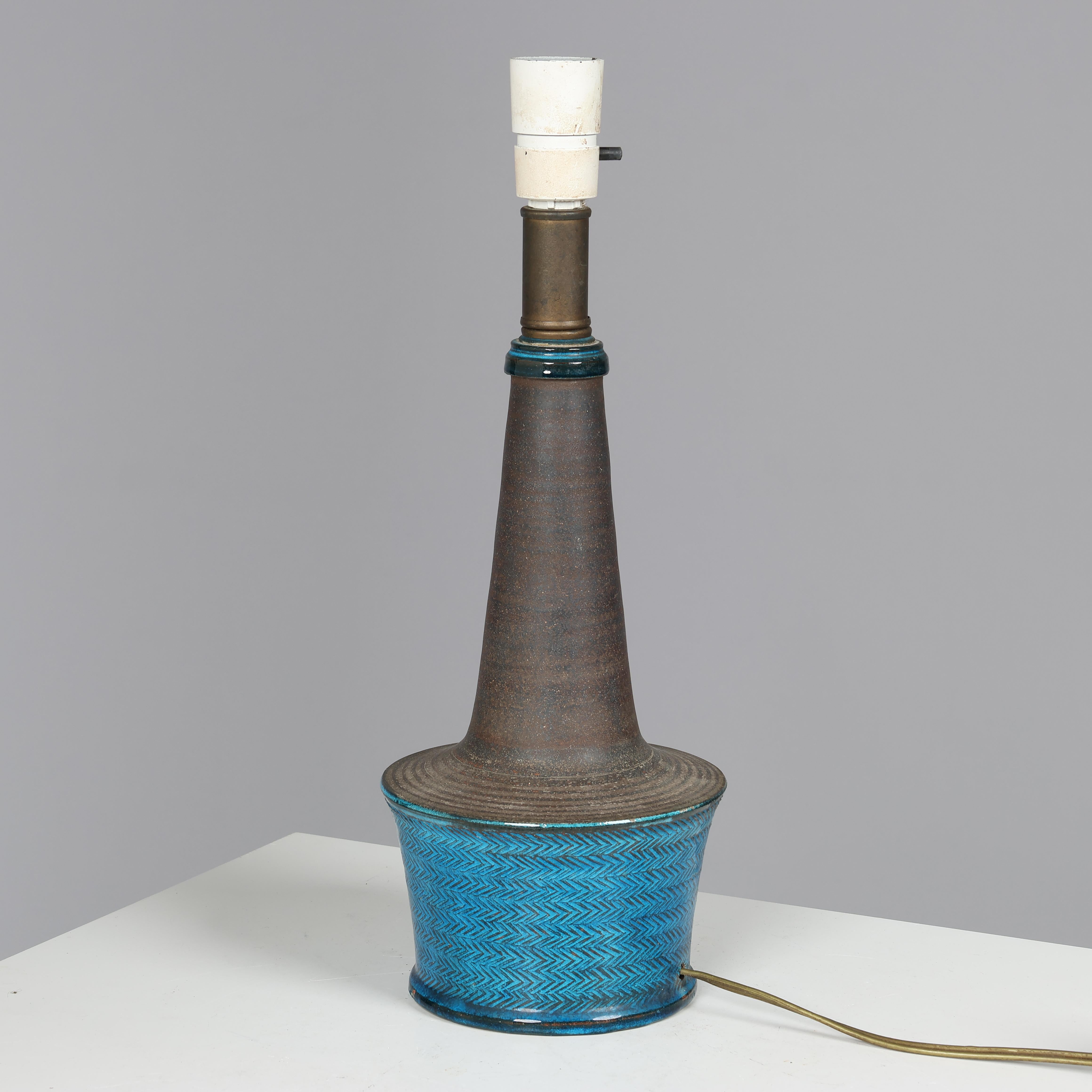Nils  Kahler table lamp made in Næstved, Denmark 1960 For Sale 3