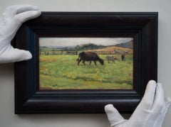 Cattle on the Meadow by Swedish Artist Nils Kreuger