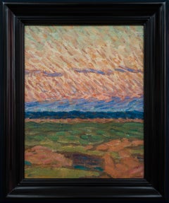 Veduta di paesaggio puntinista da Öland, Svezia