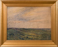 Crepúsculo en el brezal de Öland - Pastoral sueca por Nils Kreuger