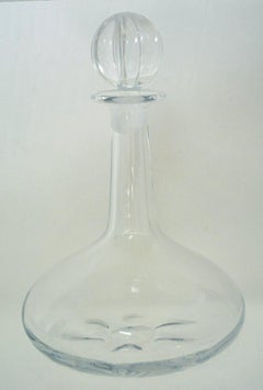 Nils Landberg for Orrefors Crystal Ship Decanter 4200-731