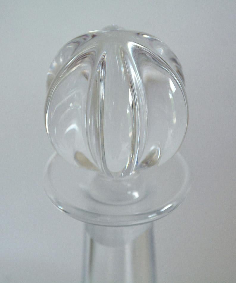 orrefors crystal decanter