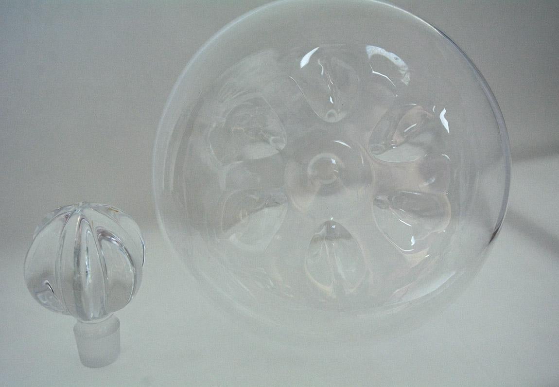 Carafe de bateau en cristal Nils Landberg pour Orrefors 4200-731 en vente 1