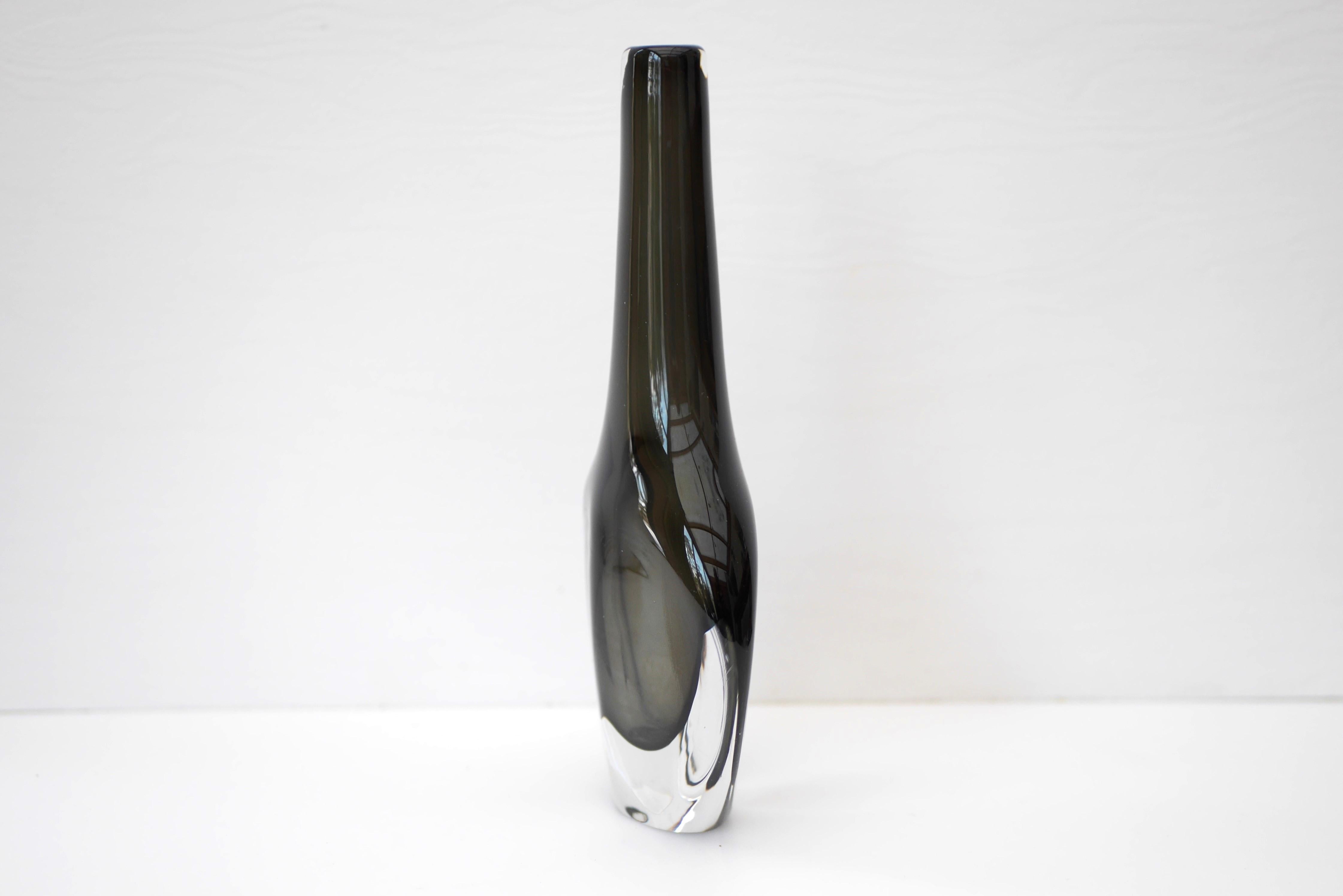 Swedish Nils Landberg Glass Vase 