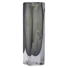 Nils Landberg, Vase Sommerso, verre, Suède, années 1950