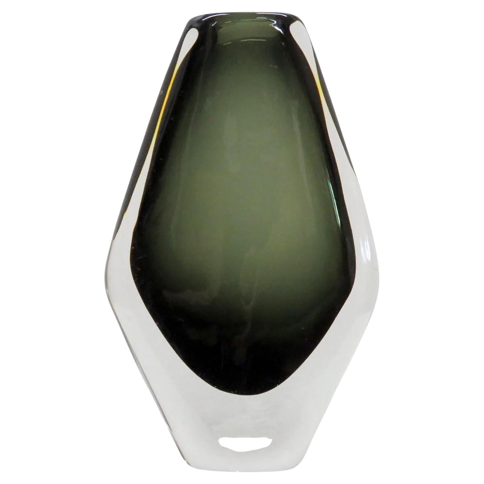 Nils Landberg Vase for Orrefors, 1965