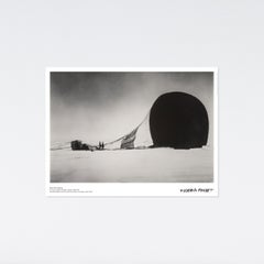 Nils Strindberg, Ballooning, 2019 Museum Poster, Black and White photography