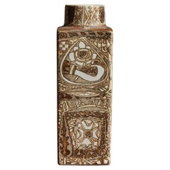 Nils Thorsson Baca Faience Vase for Royal Copenhagen