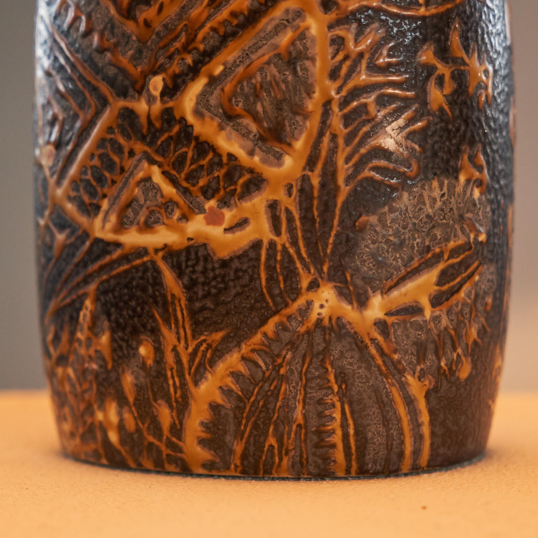 Pottery Nils Thorsson 'Baca' Table Lamp for Royal Copenhagen Denmark 1960s For Sale