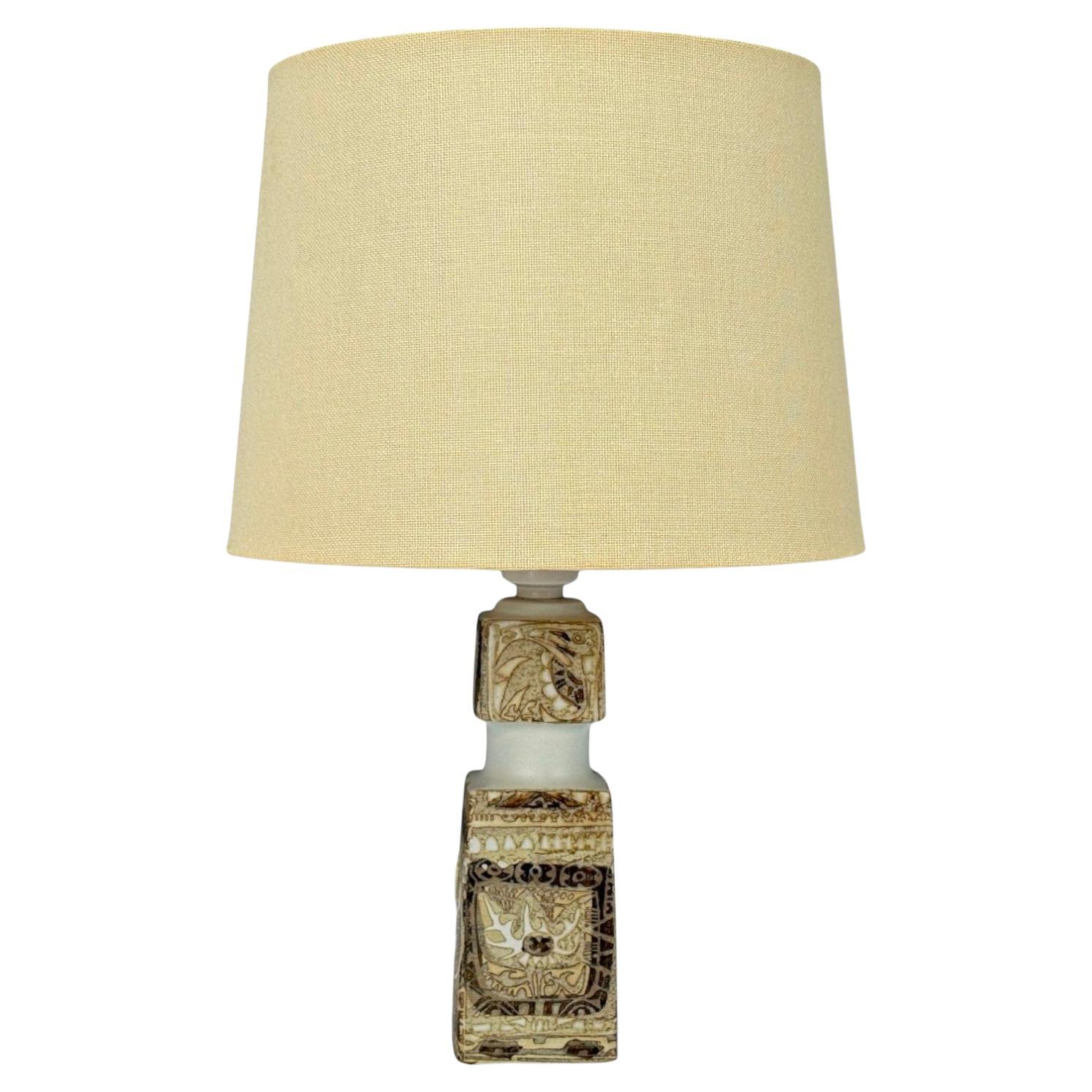 Nils Thorsson, Danish Modern, Ceramic, Baca Table Lamp, Denmark, 1960s For Sale