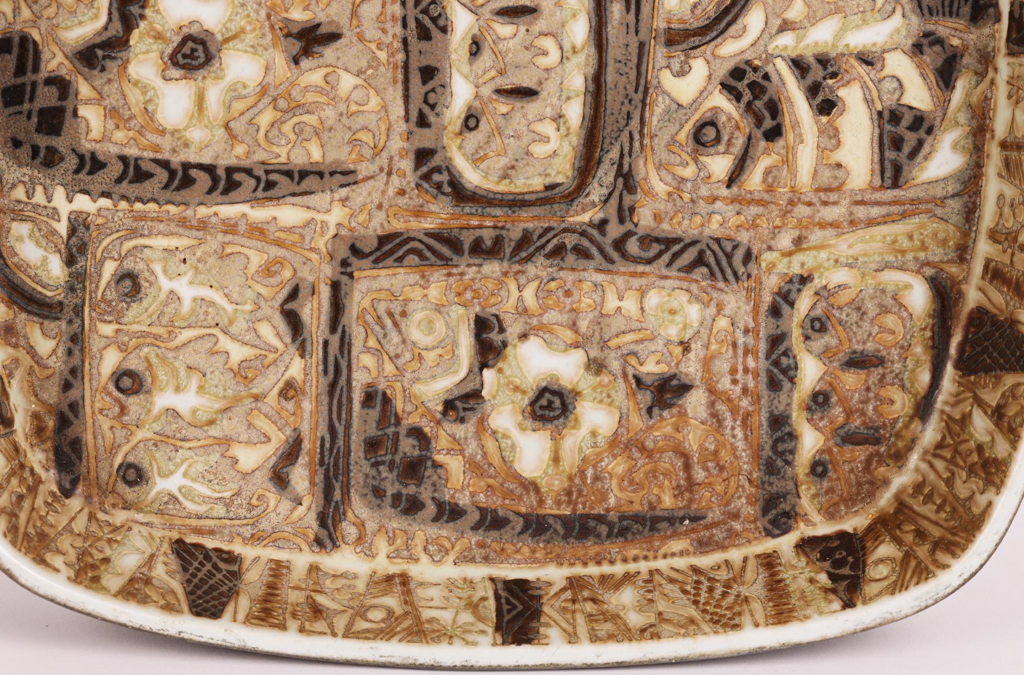 Nils Thorsson Danish Royal Copenhagen Faience Glazed Baca Bowl  For Sale 2