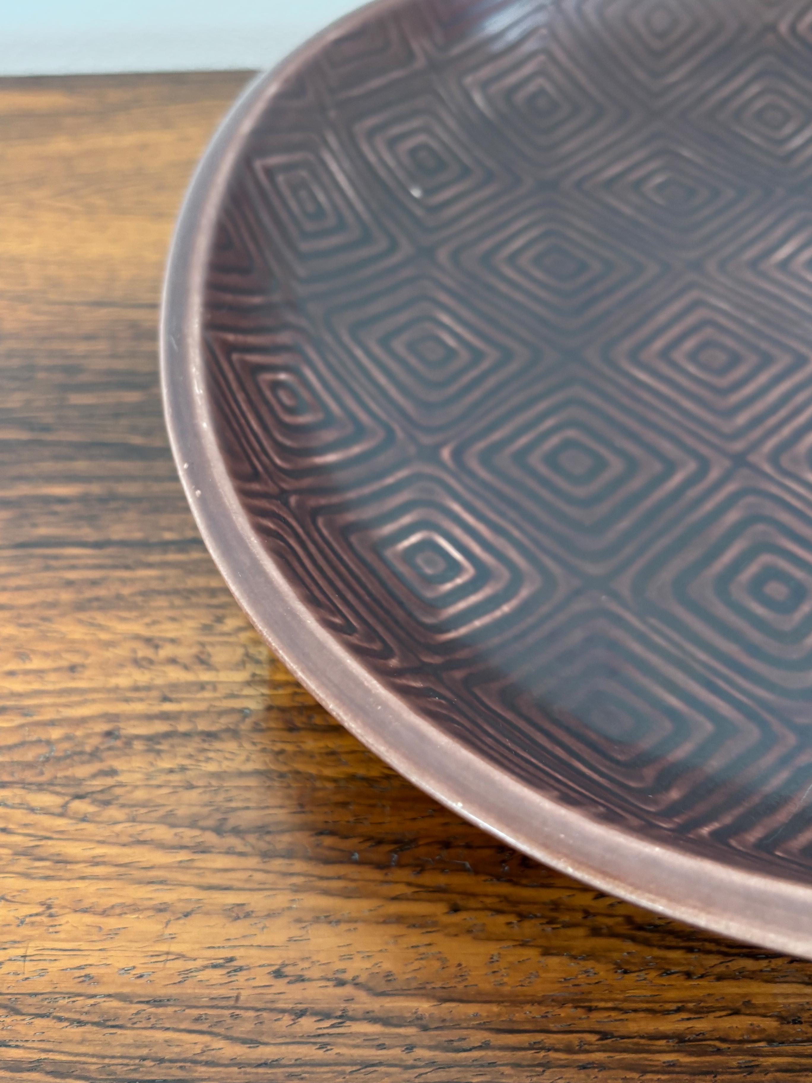 Nils Thorsson for Royal Copenaghen Ceramic Dish Centerpiece, Denmark 1950s In Good Condition For Sale In Reggio Emilia, IT