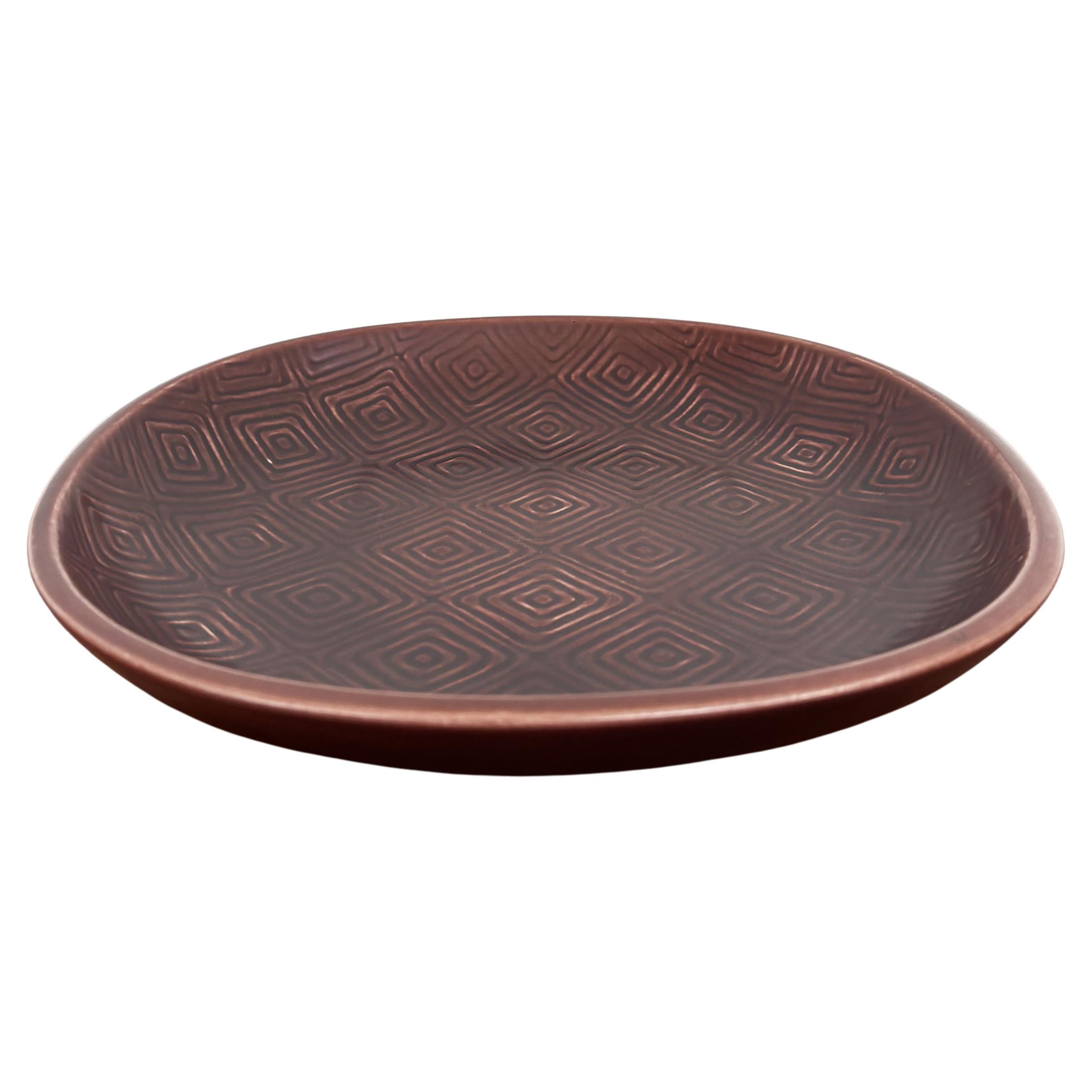 Nils Thorsson for Royal Copenaghen Ceramic Dish Centerpiece, Denmark 1950s For Sale