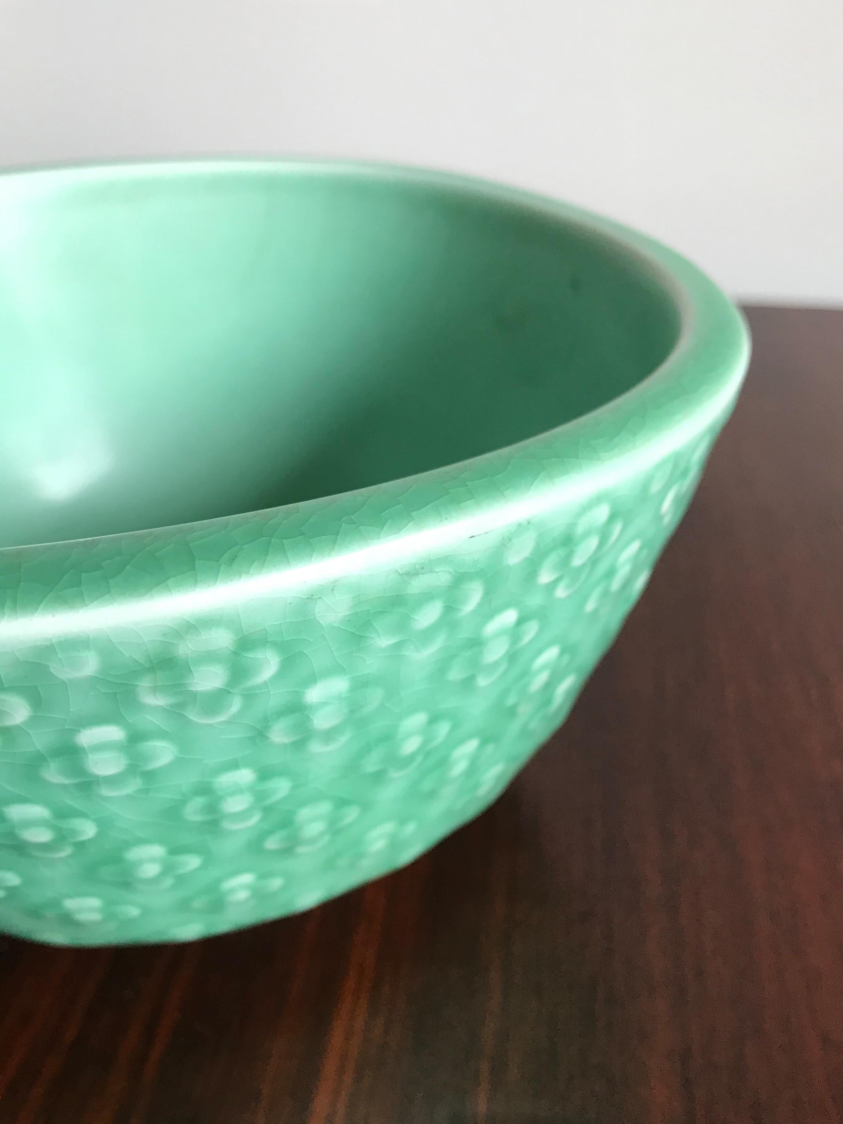 Mid-Century moderno Nils Thorsson per Royal Copenaghen Ciotola in ceramica scandinava del Medioevo, anni '50 in vendita