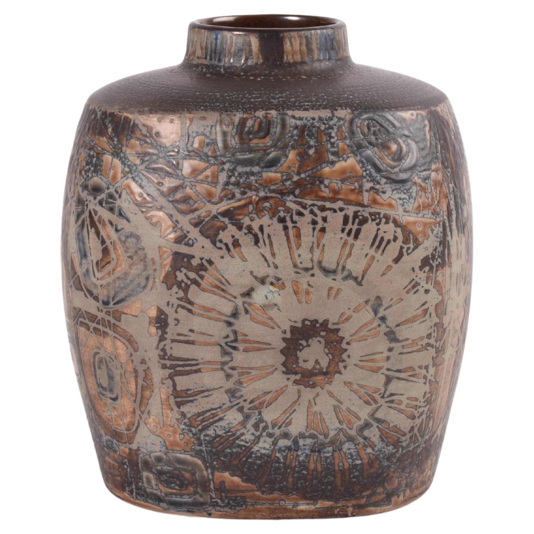 This budded vase is one of the more rare to find vases from the Royal Copenhagen 