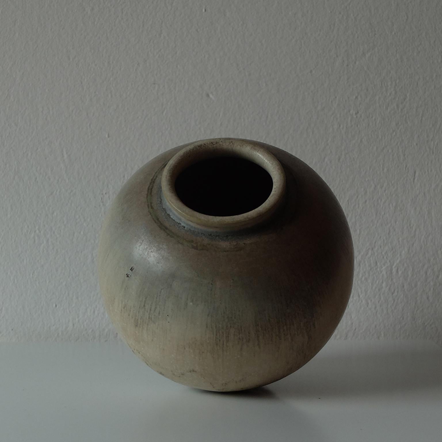 Scandinavian Modern Nils Thorsson for Royal Copenhagen, Glazed Ceramic Vase, 1940s