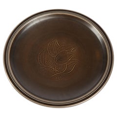 Nils Thorsson für Royal Copenhagen, Großes braun glasiertes Keramikgeschirr, um 1930