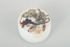 Nils Thorsson for Royal Copenhagen. Miniature lidded jar in porcelain. 1960s.