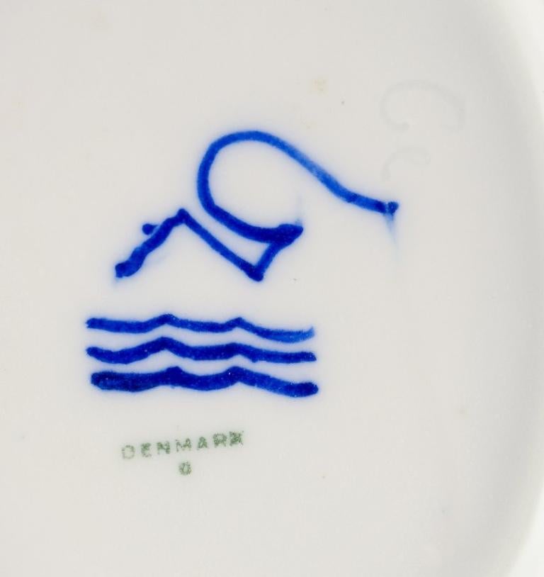 Nils Thorsson per Royal Copenhagen. Raro vaso in ceramica con smalto celadon. in vendita 2