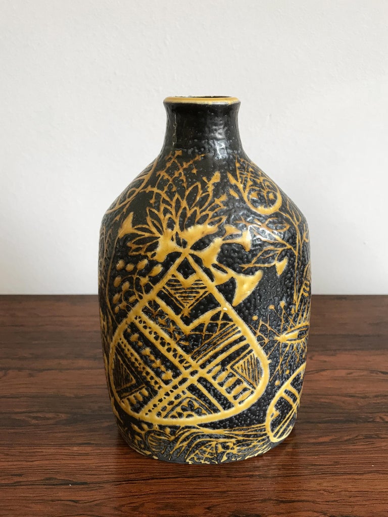 Scandinavian Modern Nils Thorsson for Royal Copenhagen Scandinavian Ceramic Vases, 1960s For Sale