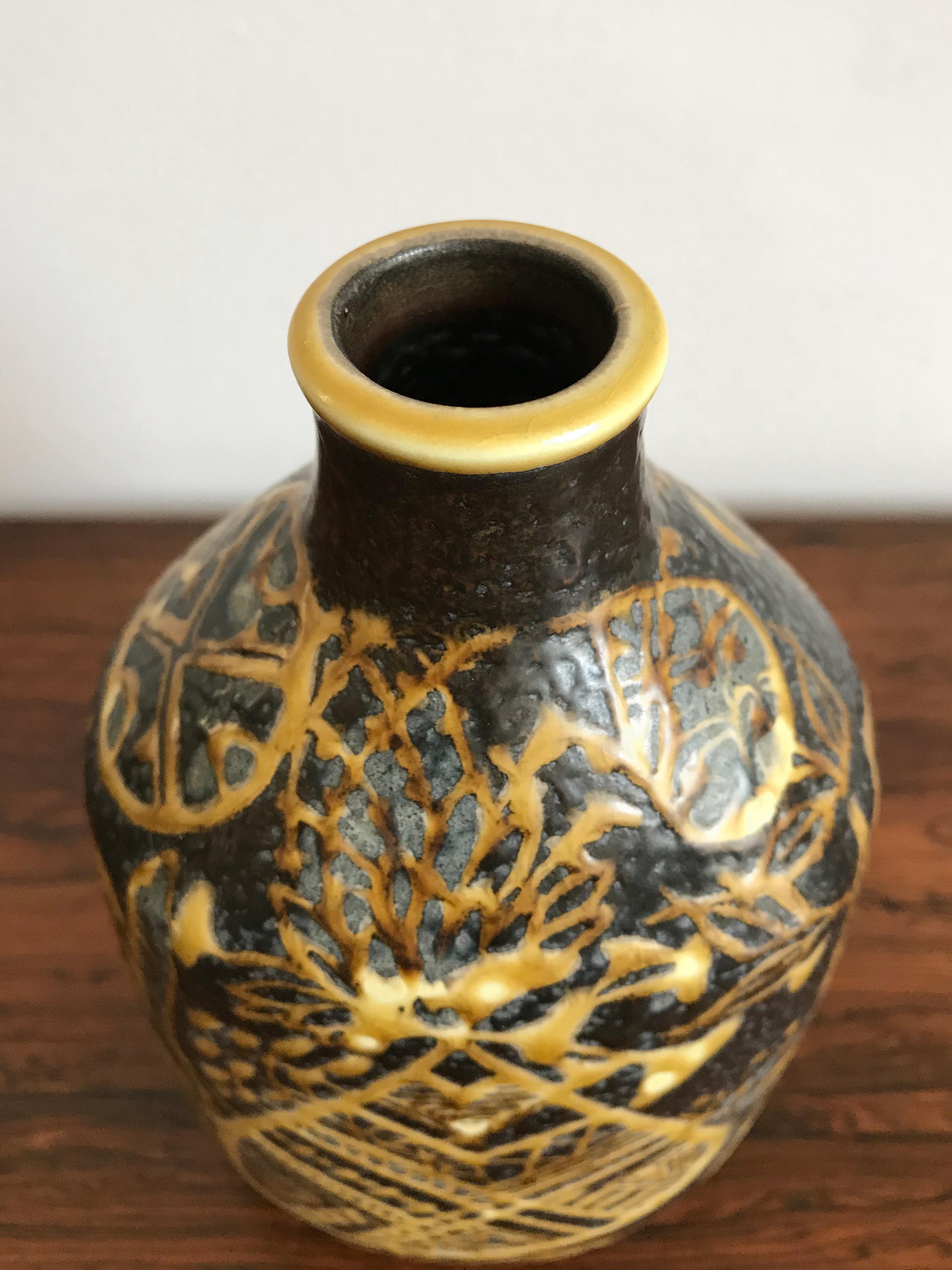 Nils Thorsson for Royal Copenhagen Scandinavian Ceramic Vases, 1960s 1