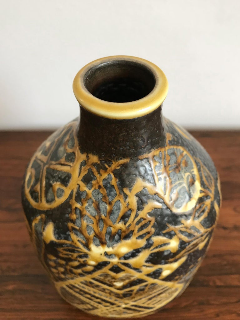 Nils Thorsson for Royal Copenhagen Scandinavian Ceramic Vases, 1960s For Sale 1