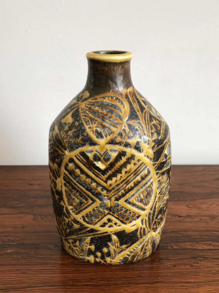 Nils Thorsson for Royal Copenhagen Scandinavian Ceramic Vases, 1960s For Sale 2
