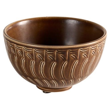 Nils Thorsson for Royal Copenhagen, Solberg, Small Bowl, Denmark, circa 1930