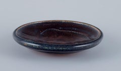 Nils Thorsson for Royal Copenhagen. Unique ceramic bowl with elephant motif.