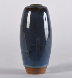 Nils Thorsson Royal Copenhagen Faience Studio Pottery Vase